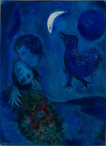 Marc CHAGALL Le Paysage bleu