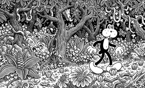 JIM-WOODRING_Wraparound-cover-for-Congress-of-the-Animals-jpg