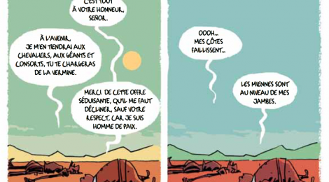 Le retour de Don Quichotte en Bande dessinée